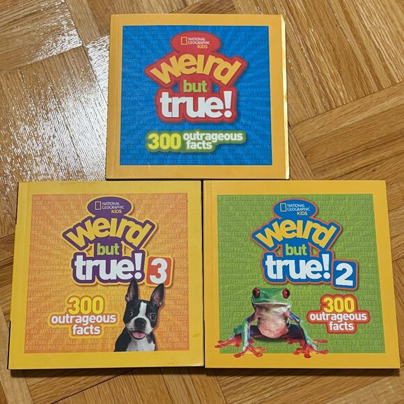 National Geographic Kids - Weird But True! Boxed Book Set - 3 books in slip case - Picture 1 of 8